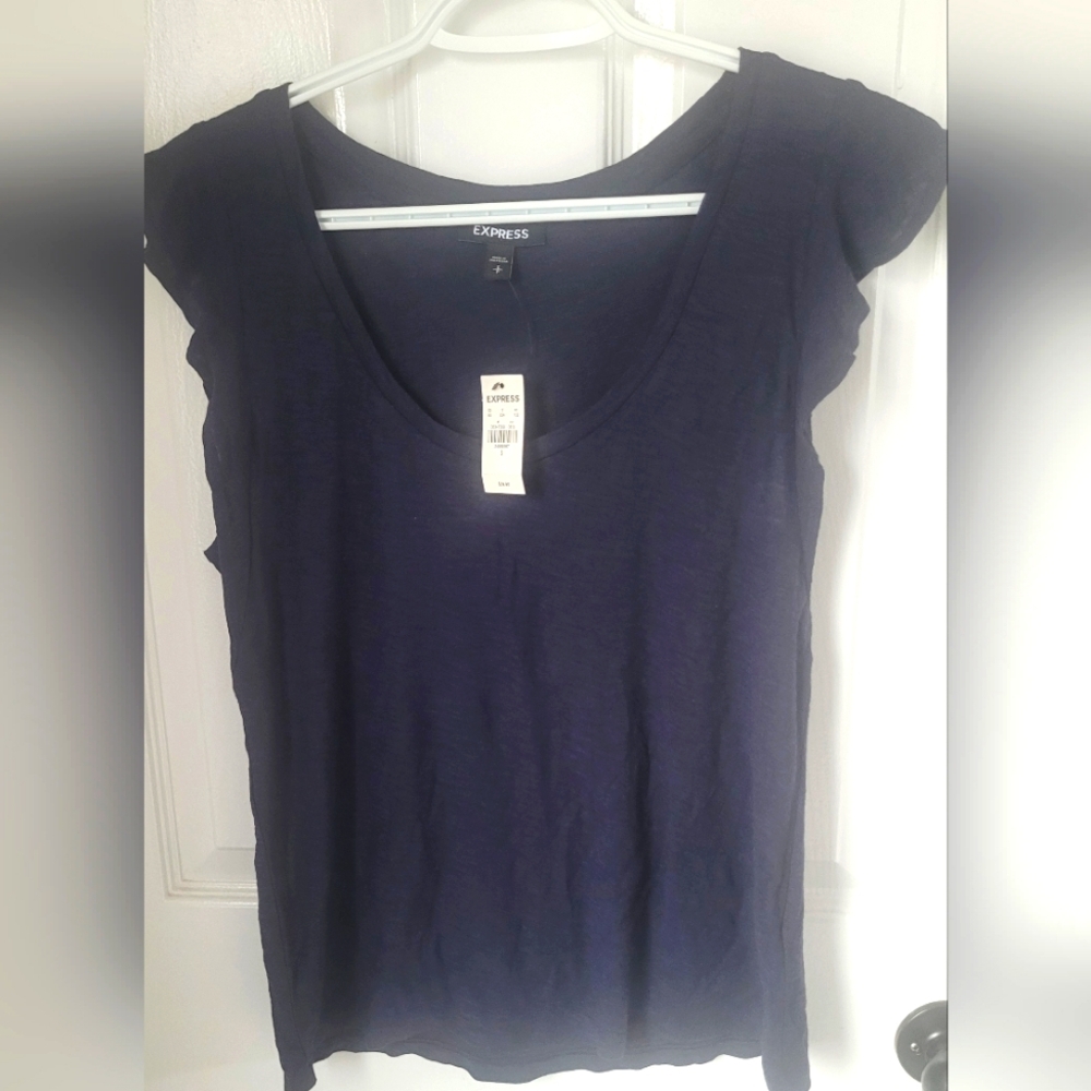 Women's Express T-shirt - Navy - Small